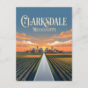 Clarksdale Mississippi Briefkaart