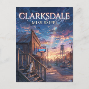 Clarksdale Mississippi Briefkaart