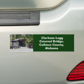 Clarkson Covered Bridge Alabama Bumpersticker (Op auto)