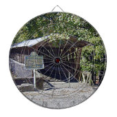 Clarkson Covered Bridge Alabama Dartbord (Voorkant)
