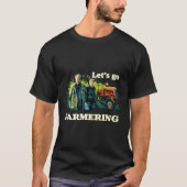 Clarkson's Boerderij Laten we gaan boeren T-shirt (Voorkant)