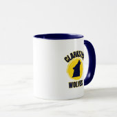 Clarkston High School Michigan Coffee Mug (Devant droit)