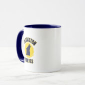 Clarkston High School Michigan Coffee Mug (Devant gauche)
