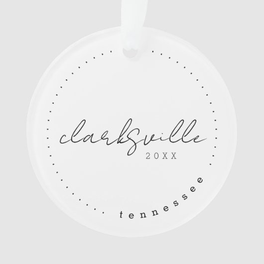 Clarksville, Tennessee Travel États-Unis Simple (devant)