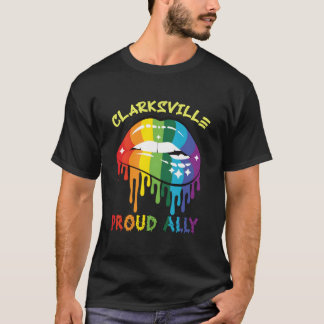 Clarksville Trots Alle Lgbtq Pride VS T-shirt