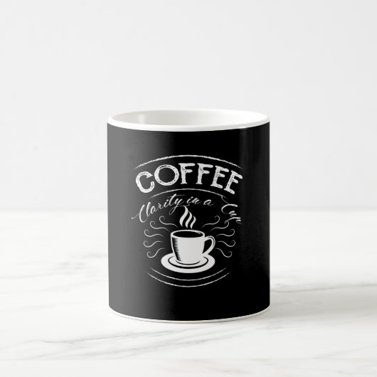 Clarté du café dans une tasse (Centre)