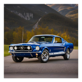 CLASICO CAR POSTER PERFECT POSTER