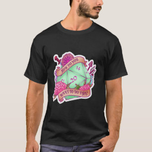 Class Alignment Dice Dungeon Role Spel Mas T-shirt