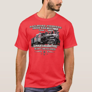 Class Climax locomotief met stoomaandrijving T-shirt