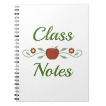 Class Notes School Spiral notebook
