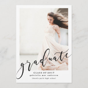 CLASS OF 2017 AFSTUDEREN Afstuderen Uitnodiging
