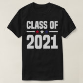 Class of 2021 College University High School Senio T-shirt (Design voorkant)