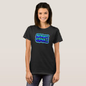 Class of 2024 Senior Grad 24 Shade of Blue T-shirt (Voorkant volledig)