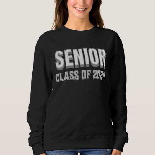 Class of 2024 Senior Graduation Senior Class of 20 Trui (Voorkant)