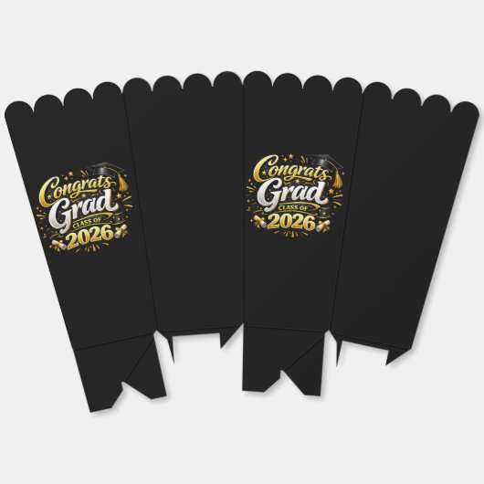 Class of 2026 bedankdoosjes (Ongevouwen)