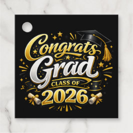 Class of 2026 bedankjes labels