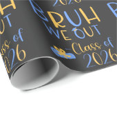 Class of 2026 Bruh we out Cadeaupapier (Rol Hoek)