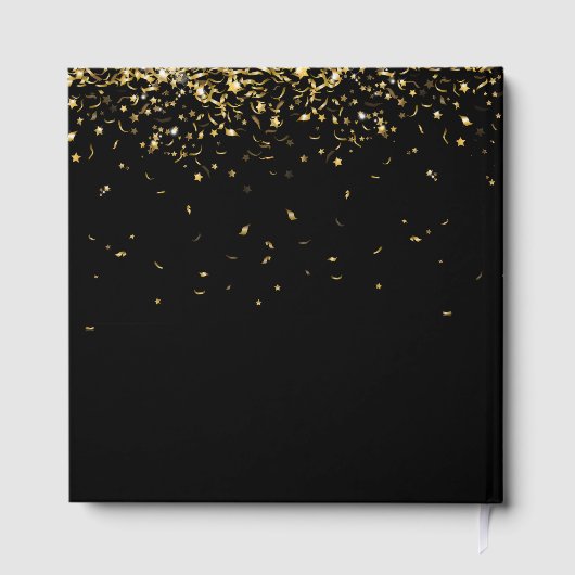 Class of 2026 Gold Balloons With Blue Cap Gastenboek (Achterkant)