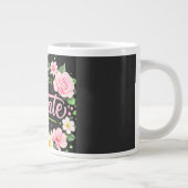 Class of 2026 Graduate She Did It Pink Floral mug (Droite)