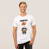 Class of 2026 Graduation Celebration  Tri-Blend Shirt (Voorkant volledig)