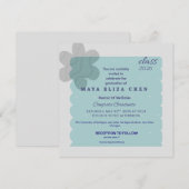 Class of 2026 Graduation Party Invitation | Modern (Devant / Derrière)