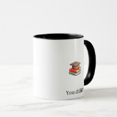 Class of 2026 Illustrated Graduation Mug (Devant droit)
