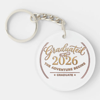 Class of 2026 Keychain / Adventure Begins