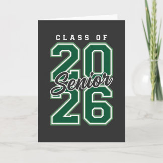 Class of 2026 Senior Graduation Gift for Seniors Kaart