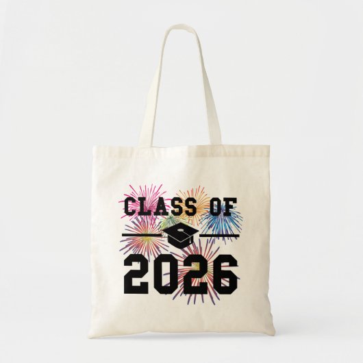 Class Of 2026 Senior Year Tote Bag (Voorkant)