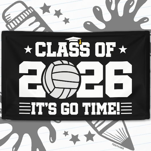 Class of 2026 Volleyball Graduation It’s Go Time Spandoek