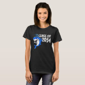 Class Of 2034 Shark Graduate Pre K Kindergarten Pr T-shirt (Voorkant volledig)