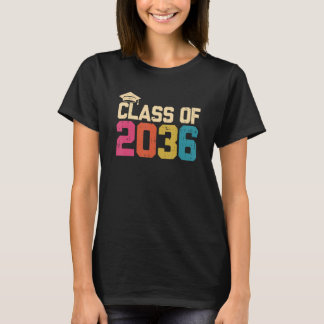 Class Of 2036 Kindergarten Graduate Kinder Graduat T-shirt