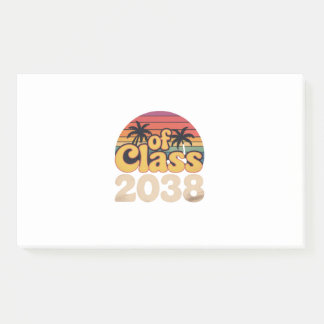 Class of 2038 post-it® notes