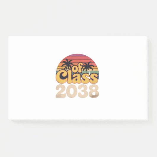 Class of 2038 post-it® notes (Voorkant)