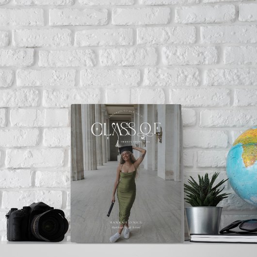 Class Of | Graduation Keepsake Photo Plaque