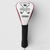Class of YY Graduation Golf Club Name Golfheadcover (Voorkant)