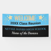 Class Reunion Decor! CUSTOM Reunion banner (Horizontaal)