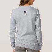 Class Rules Dames grijs T-shirt met lange mouwen (Achterkant)