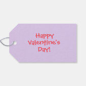 Class Valentijns: "You Make My Heart Pop!" Cadeaulabel (Achterkant Horizontaal)