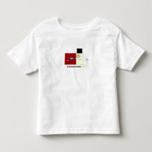 Classachusetts Massachusetts Peuter T-shirt