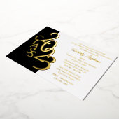 Classe 2023 Graduation Foil Invitation (Rotation)