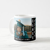 Classe 2 Mug de café photo avec nom (Devant gauche)