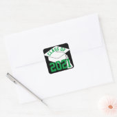 Classe blanche Casquette Vert de 2024 Stickers Car (Enveloppe)