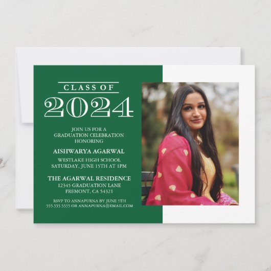 CLASSE CLASSIQUE BOLD DE 2024 INVITATION À LA DIPL (Devant)