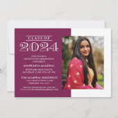 CLASSE CLASSIQUE BOLD DE 2024 INVITATION À LA DIPL (Devant)