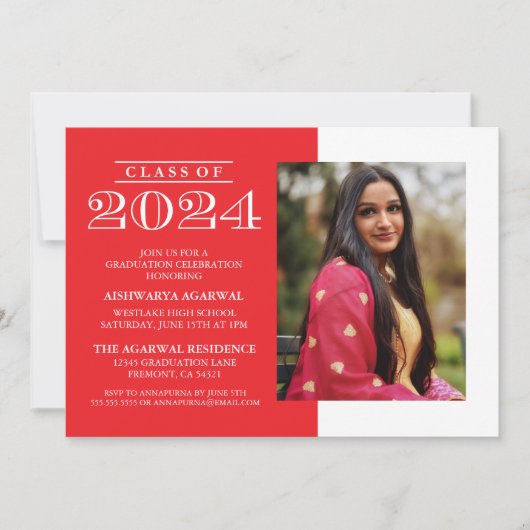 CLASSE CLASSIQUE BOLD DE 2024 INVITATION À LA DIPL (Devant)