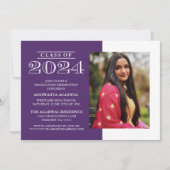 CLASSE CLASSIQUE BOLD DE 2024 INVITATION À LA DIPL (Devant)