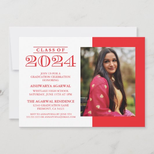 CLASSE CLASSIQUE BOLD DE 2024 INVITATION À LA DIPL (Devant)