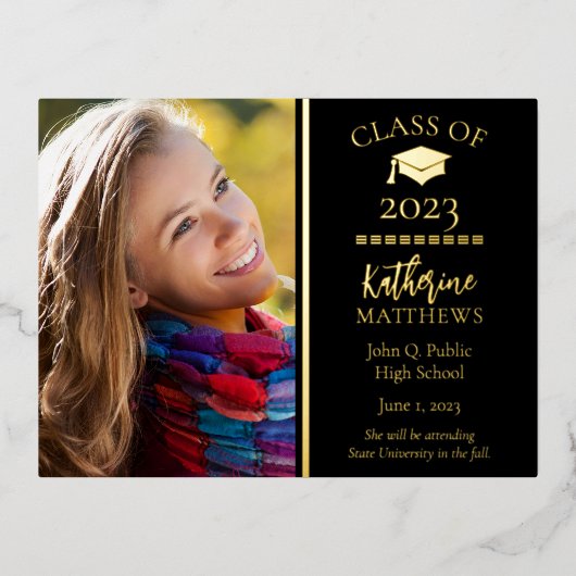 Classe Classy 2023 - Faire-part photo (Recto)