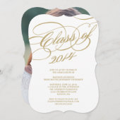 Classe Classy de 2014 | Invitation de la fête de g (Devant / Derrière)